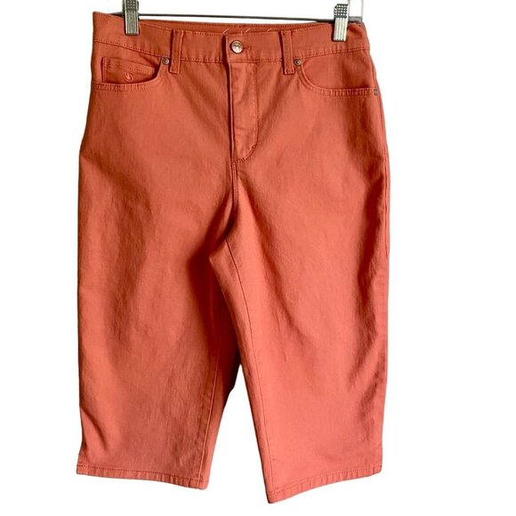 Gloria Vanderbilt Slimming Amanda Capris Women's Size 6 - Picture 1 of 7